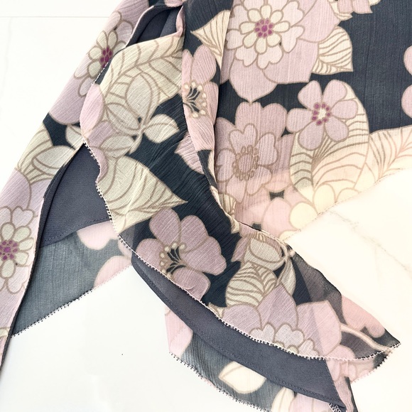 Whistles London Silk Floral Asymmetrical Camisole Top US 6 (UK 10) - Picture 6 of 12